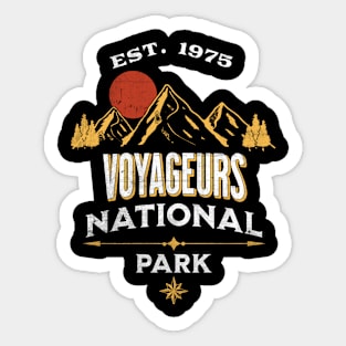 Voyageurs National Park Sticker